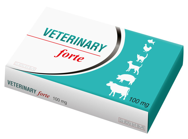 Ветеринарная медицина Наркотики Домашние животные
 - Вектор,изображение
