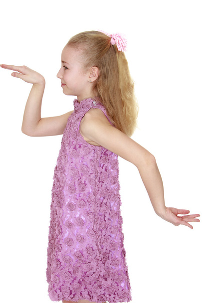 Girl gesturing - Фото, зображення