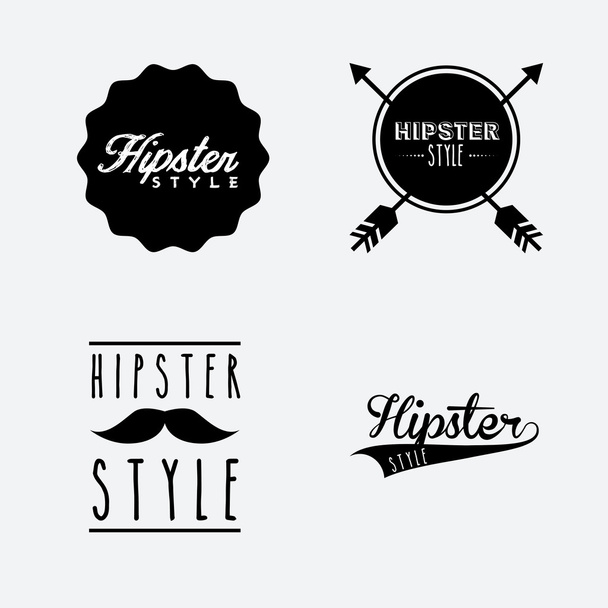 hipster lifestyle  - Διάνυσμα, εικόνα