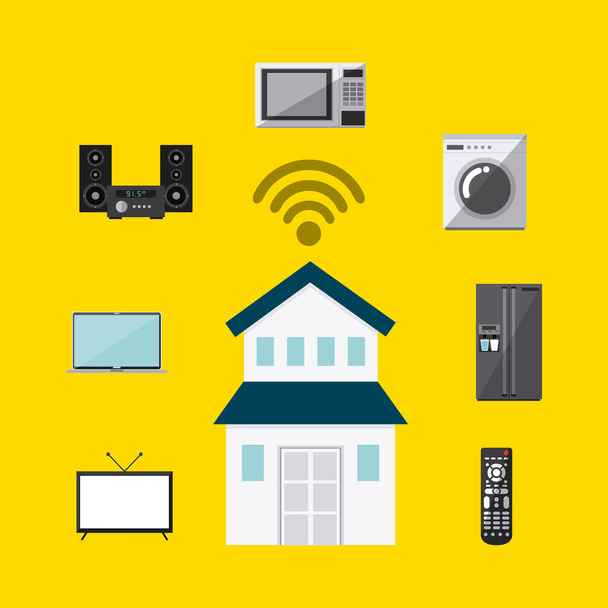 Internet of things design - Vector, Image