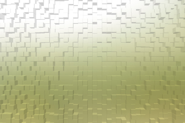 Cor amarela de vidro fosco, estilo de bloco 3d
 - Foto, Imagem