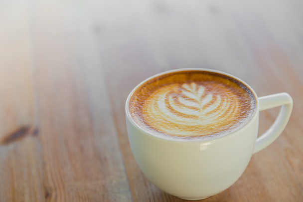 Latte Coffee art - Fotó, kép