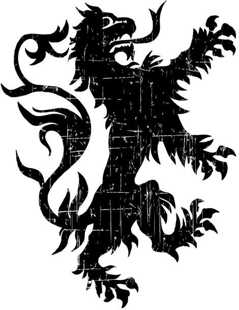 symbole lion noir
 - Vecteur, image
