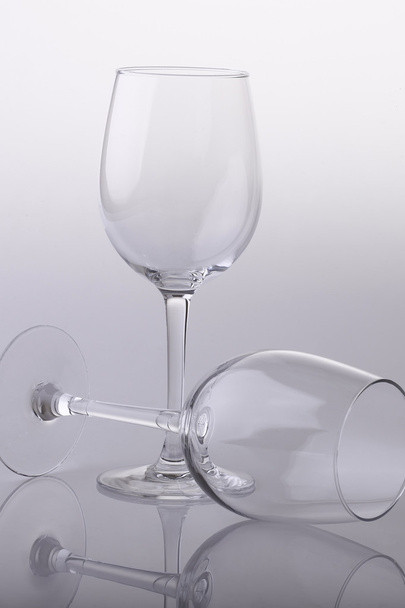 Two empty glasses - Фото, зображення