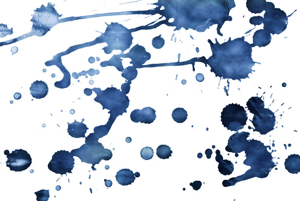 Blue ink. - Photo, Image