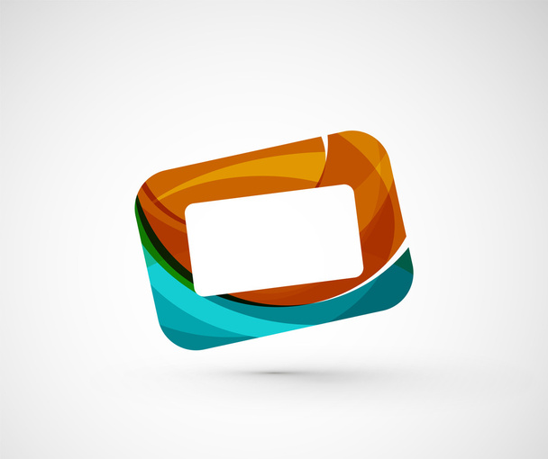 Abstract geometric company logo frame, - Вектор, зображення