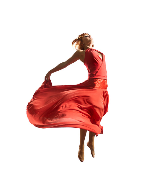 Red dancer - Фото, изображение
