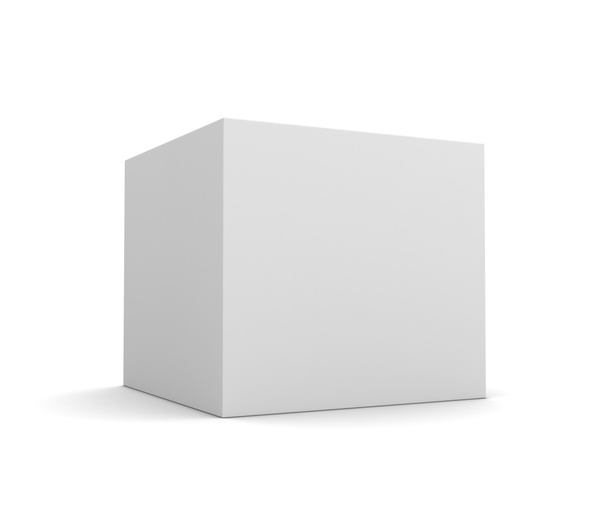 Caja en blanco - Foto, Imagen