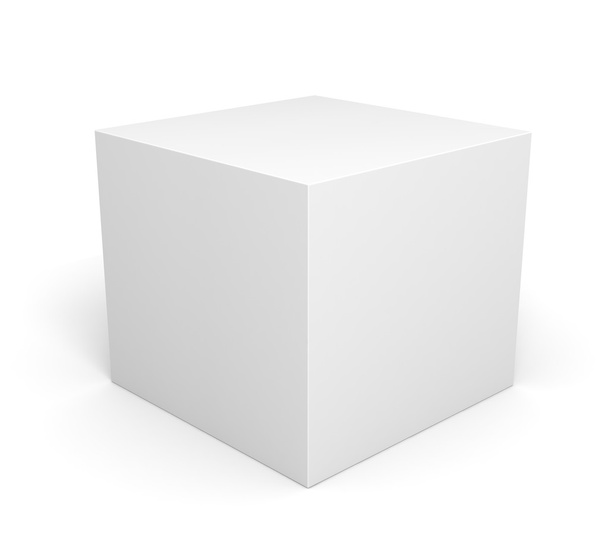Caja en blanco - Foto, Imagen