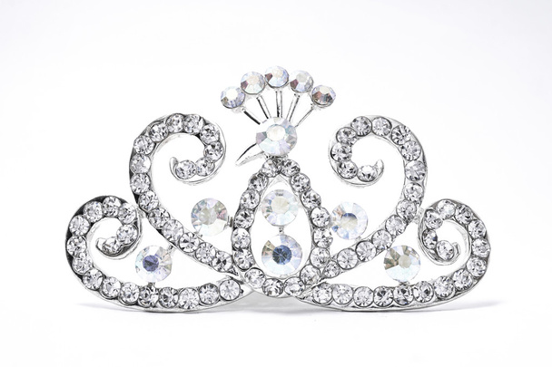 tiara on a white background - Photo, Image