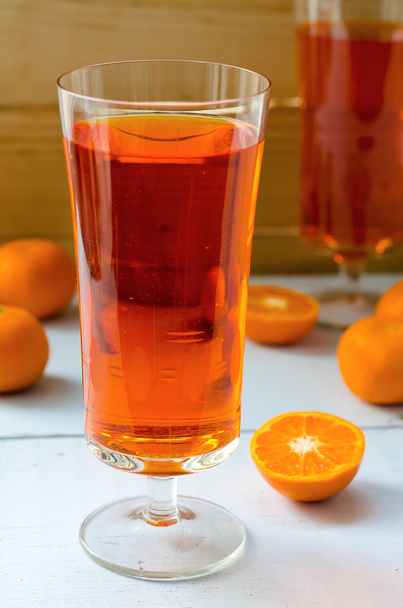 Tangerine tea - Photo, Image
