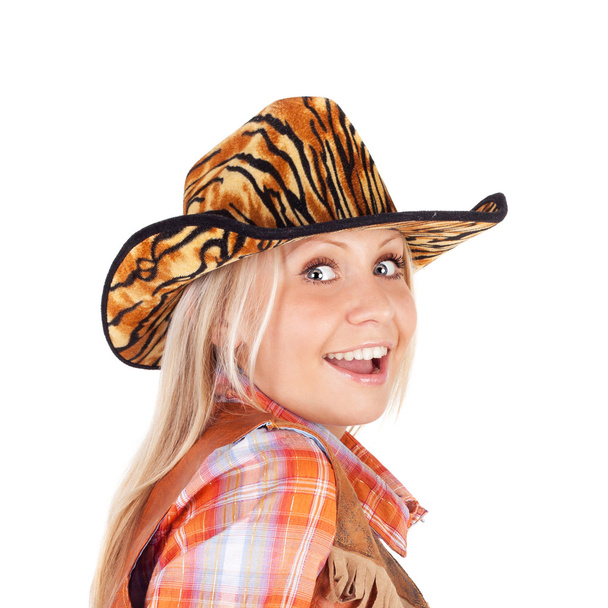 Pretty sly cowgirl - Foto, immagini