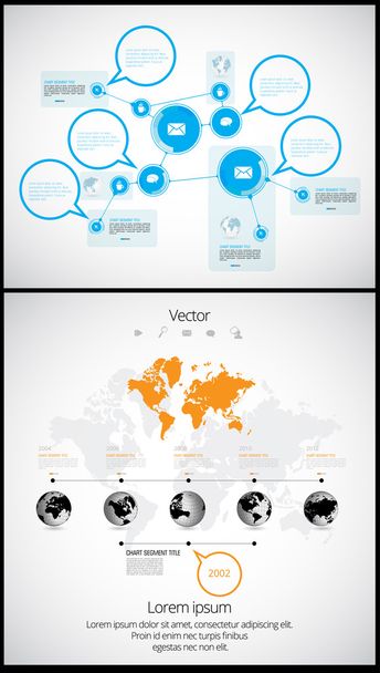 Infographic vector illustration - Vettoriali, immagini