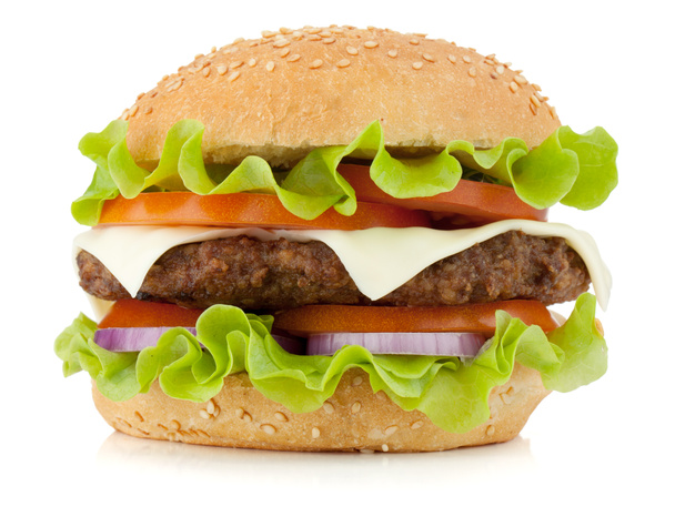 friss burger - Fotó, kép