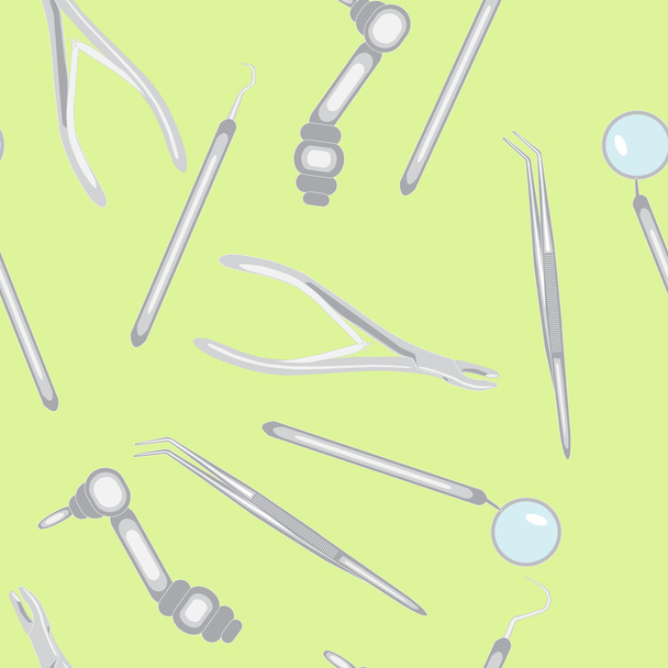 инструменты для стоматолога
 - Вектор,изображение