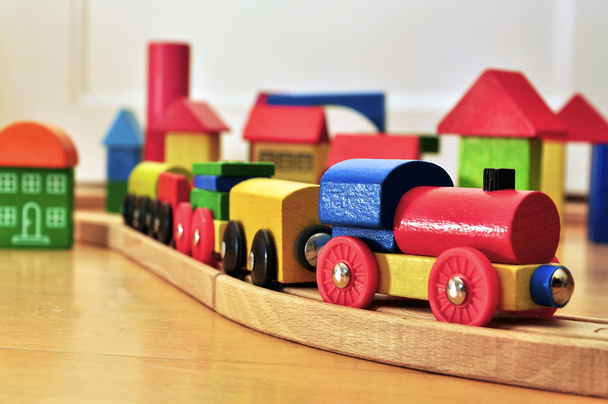 vasúti játék - Fotó, kép
