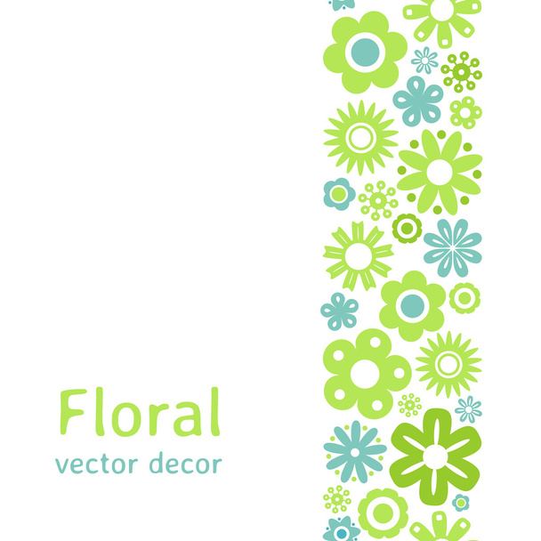 Различные цветочные рамки фона
 - Вектор,изображение