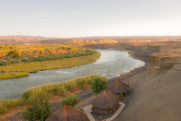 Orange River Namibia and South Africa border - Photo, Image