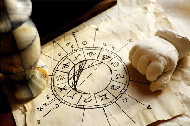 horoskop i czary - Zdjęcie, obraz