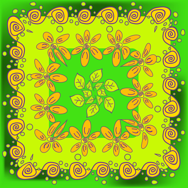 Abstract ornament - Vector, afbeelding