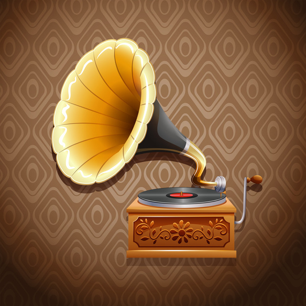 Gramophone - Vecteur, image