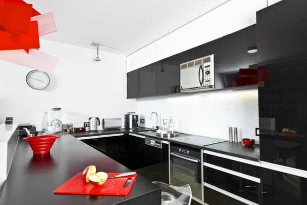 Interior de cocina moderna - Foto, Imagen