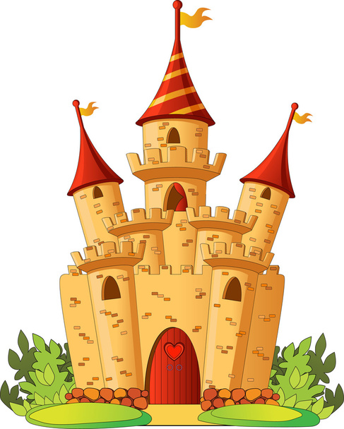 Fairy_castle - Διάνυσμα, εικόνα