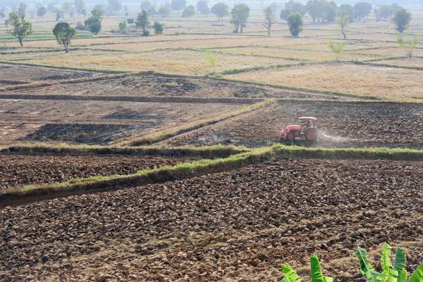 trabajos agrícolas en la transformación, el cultivo de la tierra en Tailandia
 - Foto, Imagen