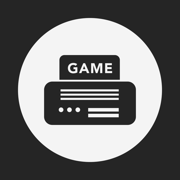 video game icon - Вектор,изображение