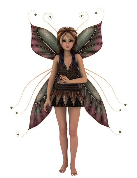 3D CG rendering of a fairy - Foto, Imagem