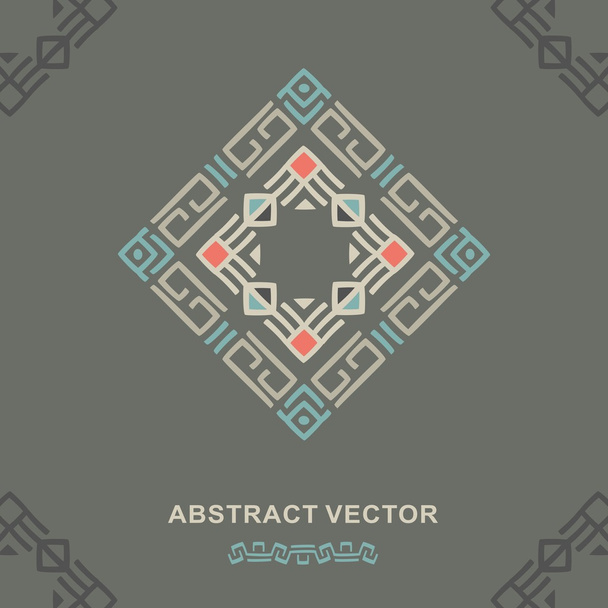 Абстрактный элемент шесть (стиль племени
) - Вектор,изображение