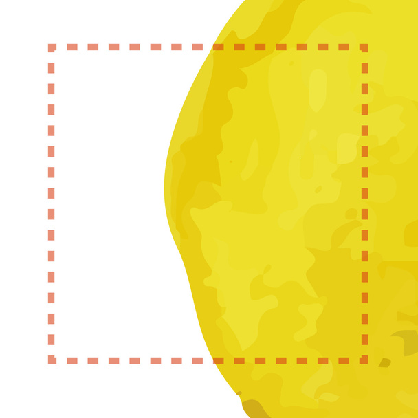 Желтый акварельный фон для открыток, приглашений и т.д.
 - Вектор,изображение
