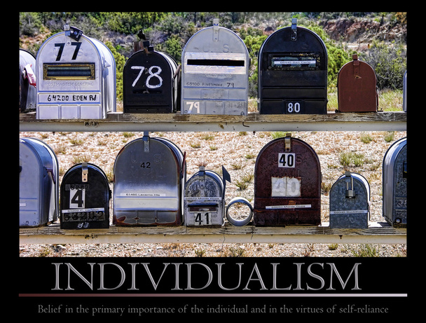 different mail boxes - Photo, Image
