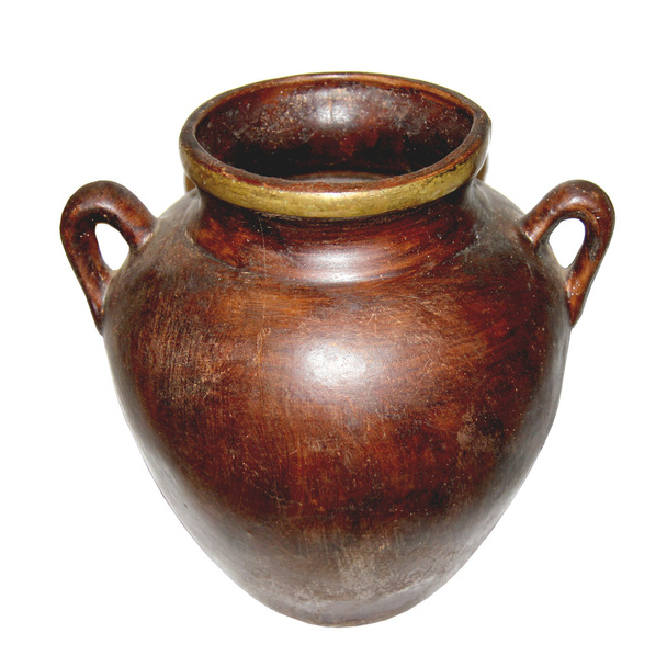 Urna de parede cerâmica estilo grego
 - Foto, Imagem