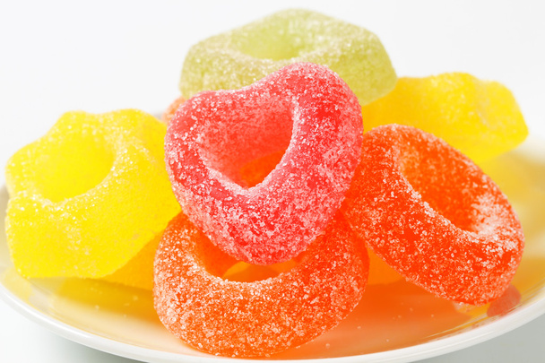 Fruchtgelee Bonbons - Foto, Bild