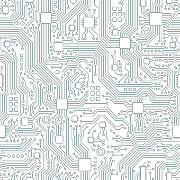 Technologie abstrakt Motherboard Illustration Hintergrund - Vektor, Bild