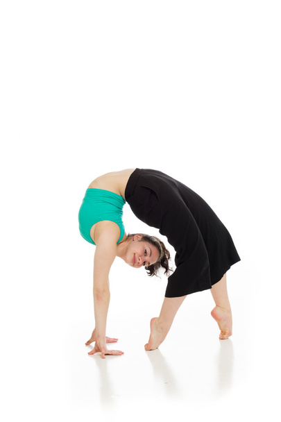 Gymnastic Model stretching - Photo, Image