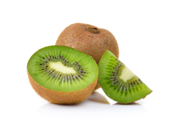  kiwi frutas em um fundo branco - Foto, Imagem