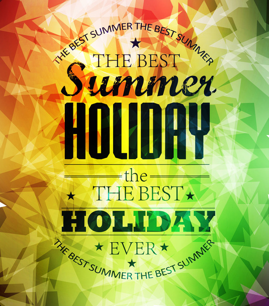 elements for Summer Holidays - Vecteur, image