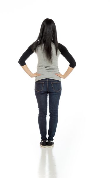 Model showing her back - Foto, Imagen