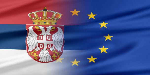 Unión Europea y Serbia
.  - Foto, imagen