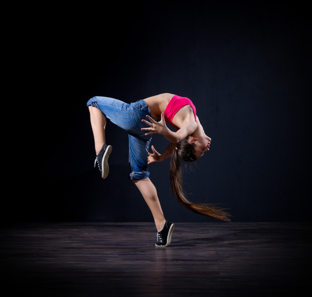 Modern dancer girl (normal ver) - Valokuva, kuva