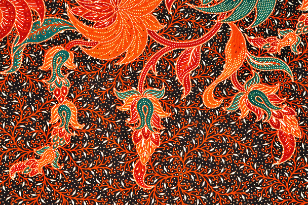 Güzel sanat Malezya ve Endonezya Batik desen - Fotoğraf, Görsel