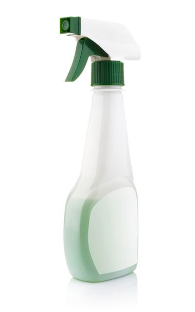 Plastikflasche mit Sprüher für Flüssigkeiten - Foto, Bild