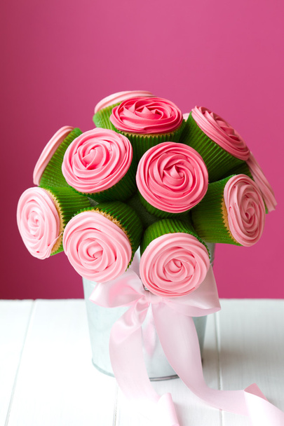 Cupcake bouquet - Photo, Image