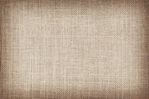 Natural sackcloth textured for background - Photo, Image
