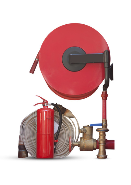 fire hose fire extinguisher - Photo, Image