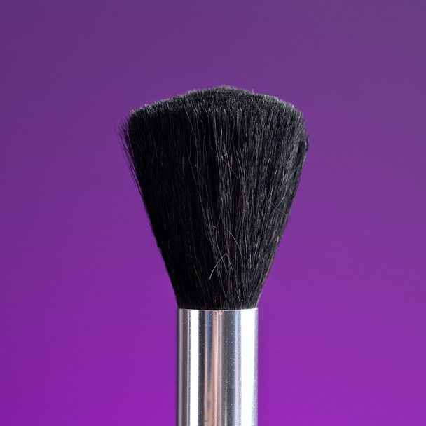 Pinsel puder paleta kosmetikerin conforman schminken - Fotoğraf, Görsel