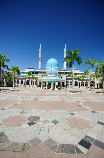 Sultan Haji Ahmad Shah Mosque aka Uia Meczet w Gombak, Malezja - Zdjęcie, obraz