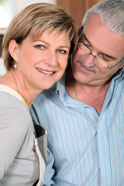 Man looking affectionately at wife - Photo, Image